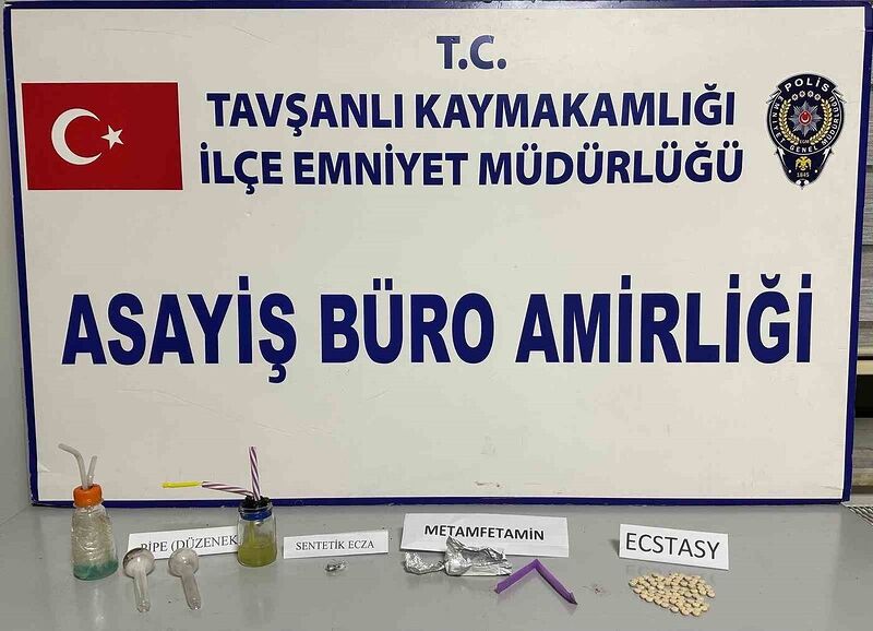 TAVŞANLI’DA UYUŞTURUCU OPERASYONU: 3