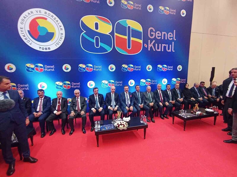 TOBB 80. Genel Kurulu akşam yemeği ATO Congresium’da yapıldı