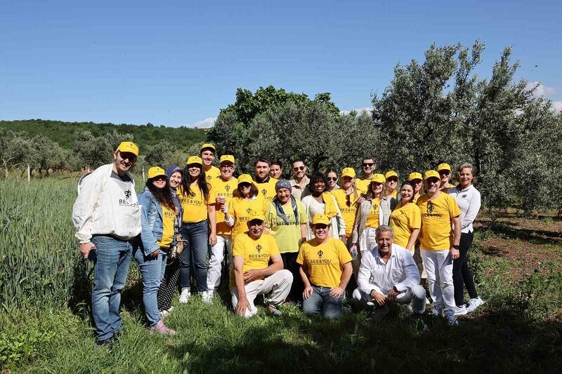 Uluslararası misafirler Anadolu arı ürünlerinin nasıl üretildiğini yerinde keşfetti