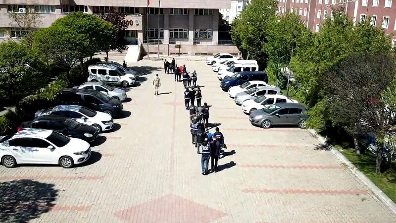 Yozgat’ta “Narkoçelik-15” operasyonunda 10 zanlı tutuklandı