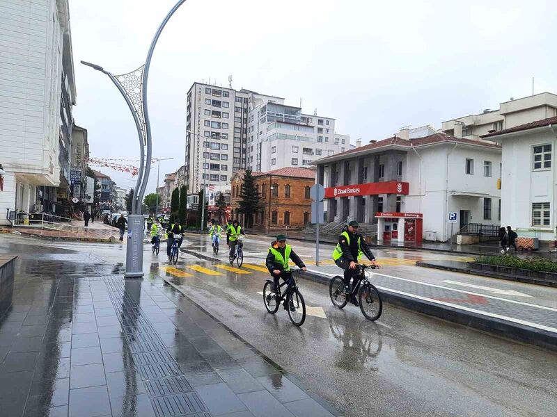 Yozgat’ta sağlıklı yaşam için bisiklet turu düzenlendi