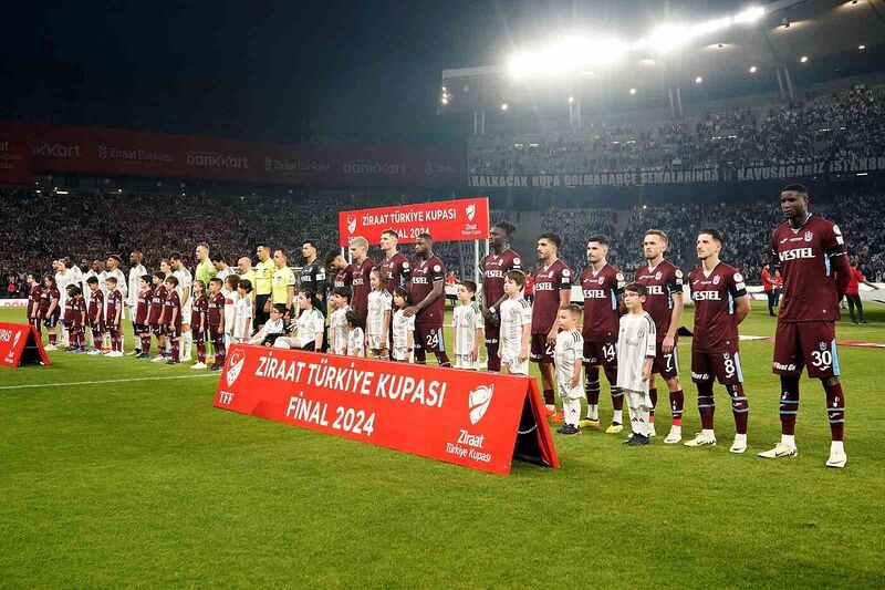 Ziraat Türkiye Kupası Finali: Beşiktaş: 0 – Trabzonspor: 1 (Maç devam ediyor)