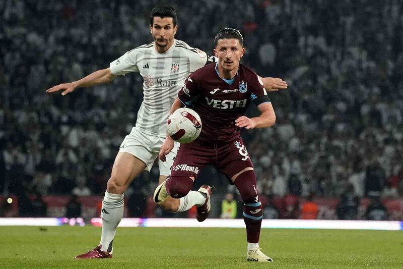 Ziraat Türkiye Kupası Finali: Beşiktaş: 1 – Trabzonspor: 1 (İlk yarı)