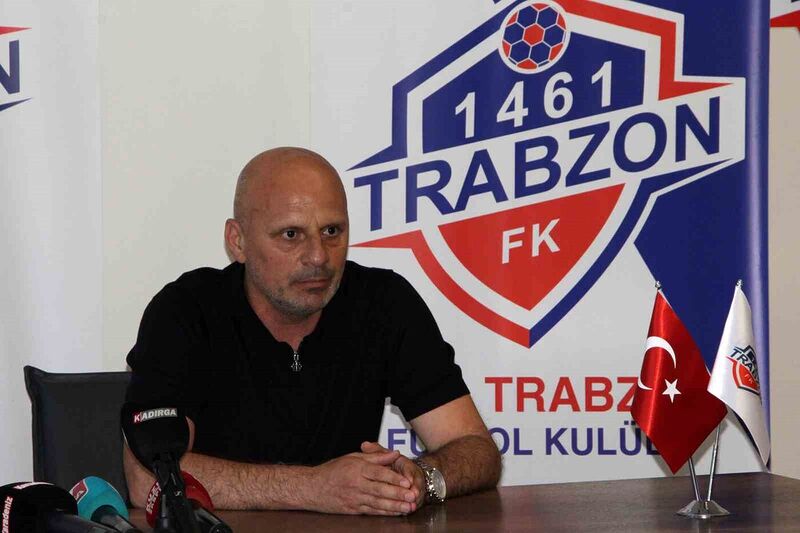 1461 Trabzon FK’nın yeni teknik direktörü Zafer Turan oldu