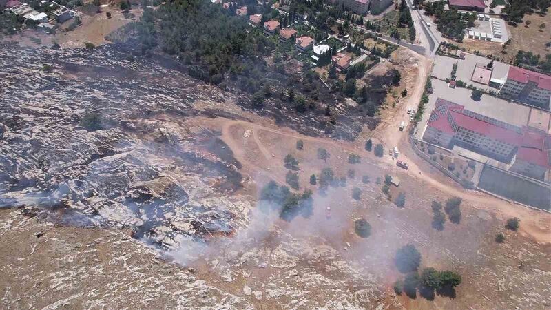 ADIYAMAN’DA, ORMANLIK ALAN YAKINLARINDA