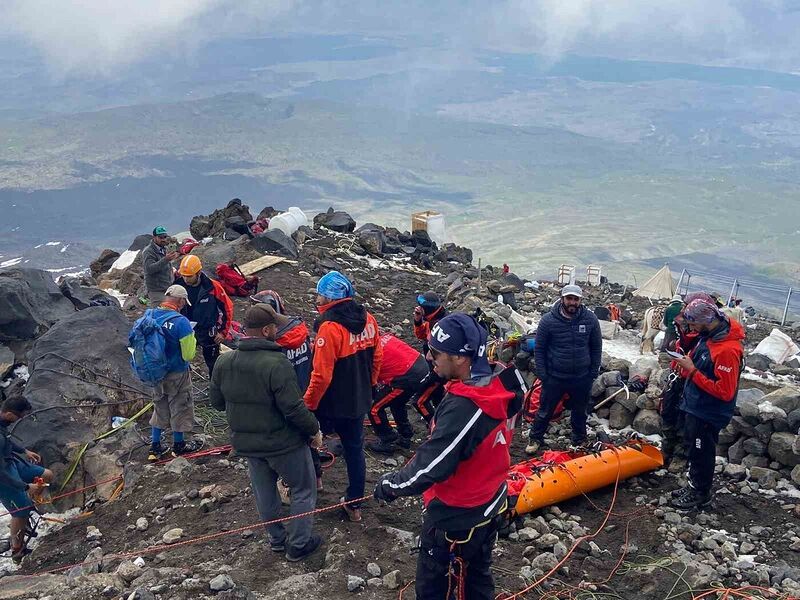 AĞRI DAĞI TIRMANIŞINDA HAYATINI