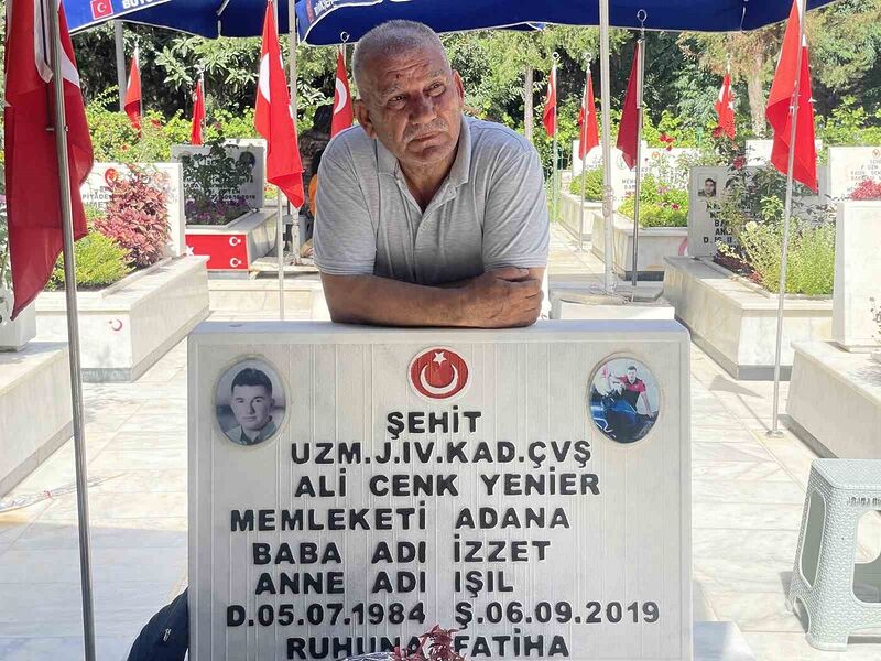 ADANA’DA ŞEHİT BABASI İZZET