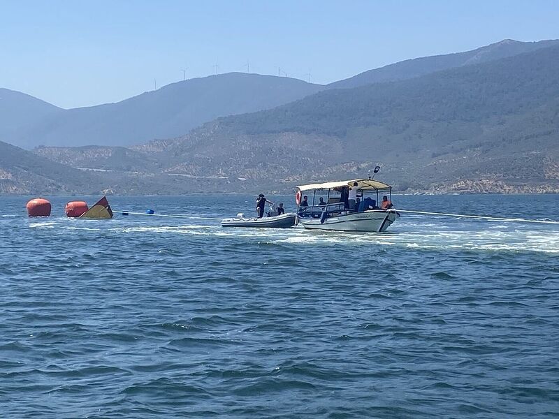 BAFA GÖLÜ’NE DÜŞEN UÇAĞI