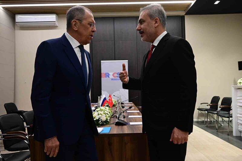 Bakan Fidan, Rus mevkidaşı Lavrov ile görüştü