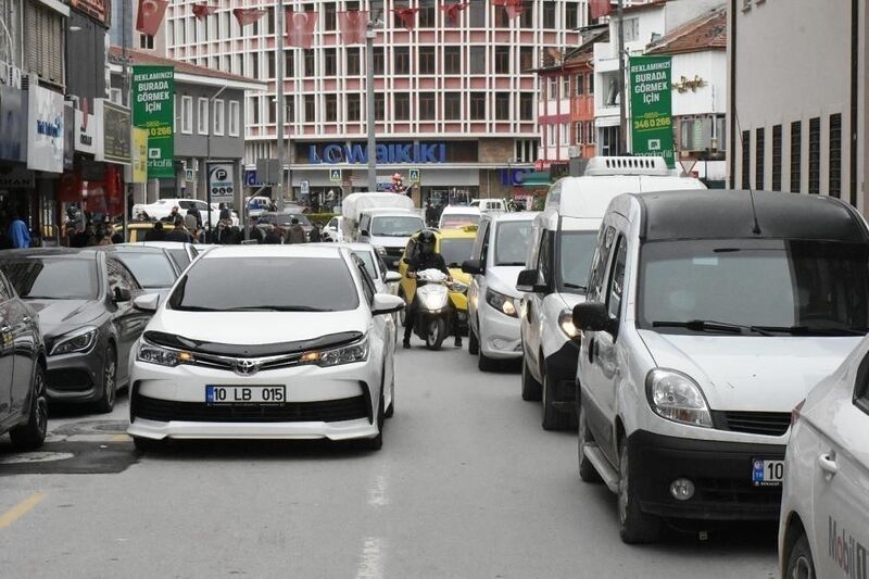 Balıkesir’de mayıs ayında araç sayısı 609 bin oldu