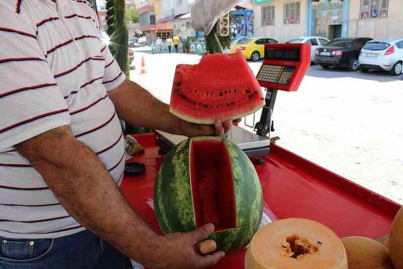 Bunaltıcı sıcaklar vatandaşı sulu meyvelere yönlendirdi