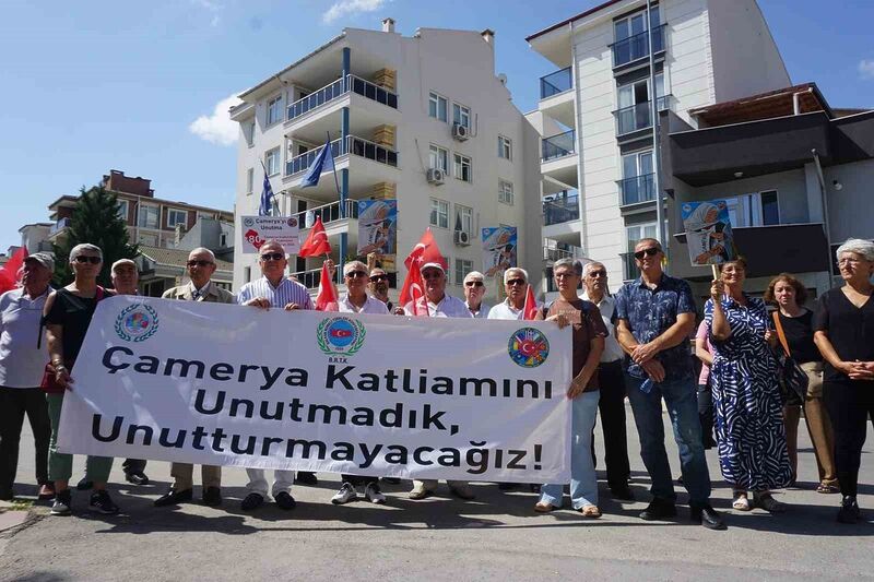 YUNANİSTAN'IN EDİRNE KONSOLOSLUĞU ÖNÜNDE