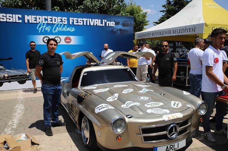 Classic Mercedes Festivali Gaziantep’te yapıldı