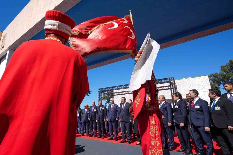 Cumhurbaşkanı Yardımcısı Yılmaz, 55. Uluslararası Cezayir Fuarı’nın açılışına katıldı