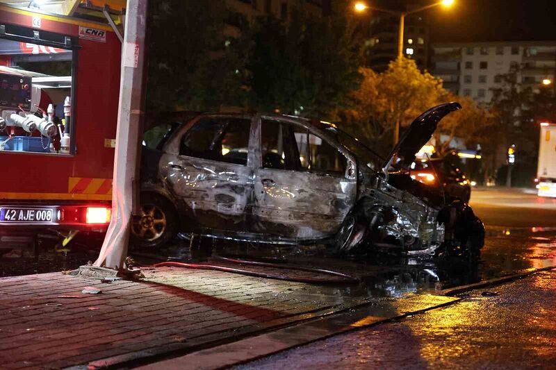 KONYA’DA DAHA ÖNCEDEN ALKOLLÜ ARAÇ KULLANMAKTAN EHLİYETİNE EL KONULAN SÜRÜCÜNÜN