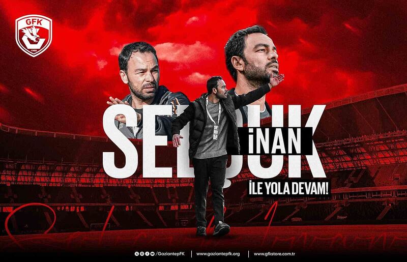 Gaziantep FK, Selçuk İnan’la yola devam ediyor