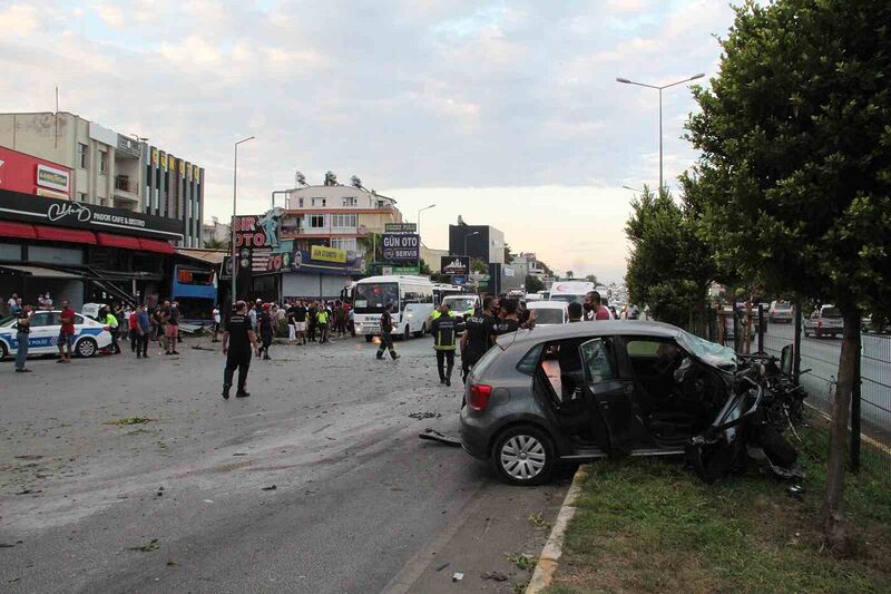 ANTALYA’DA SABAH SAATLERİNDE MEYDANA