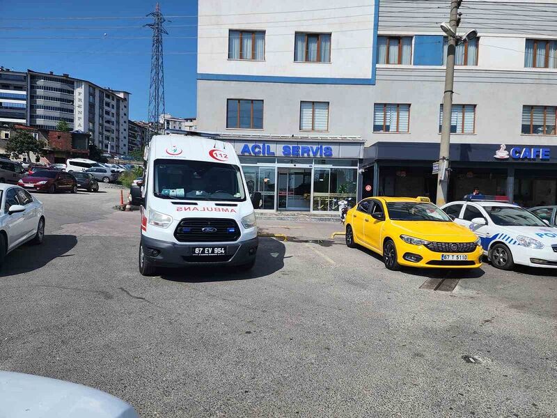 Karadeniz Ereğli’de otomobilin çarptığı yaya yaralandı