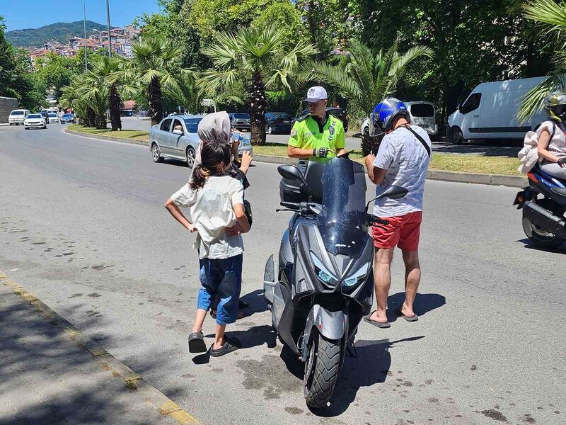 Kdz. Ereğli’de yapılan kask kullanımı uygulamaları sonuç vermeye başladı