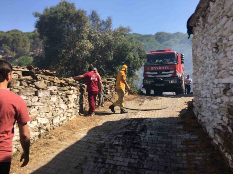 KOÇARLI’DAKİ YANGIN KONTROL ALTINA