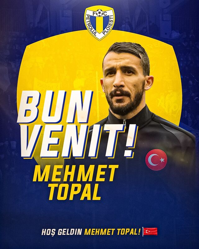 Mehmet Topal, Rumen ekibi Petrolul Ploiești’nin teknik direktörü oldu