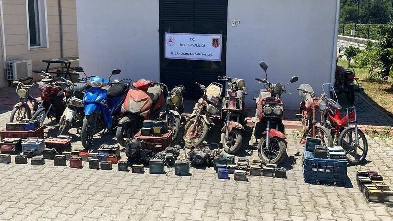 Mersin’de yediemin otoparklarını hedef alan çete yakalandı: 6 tutuklama