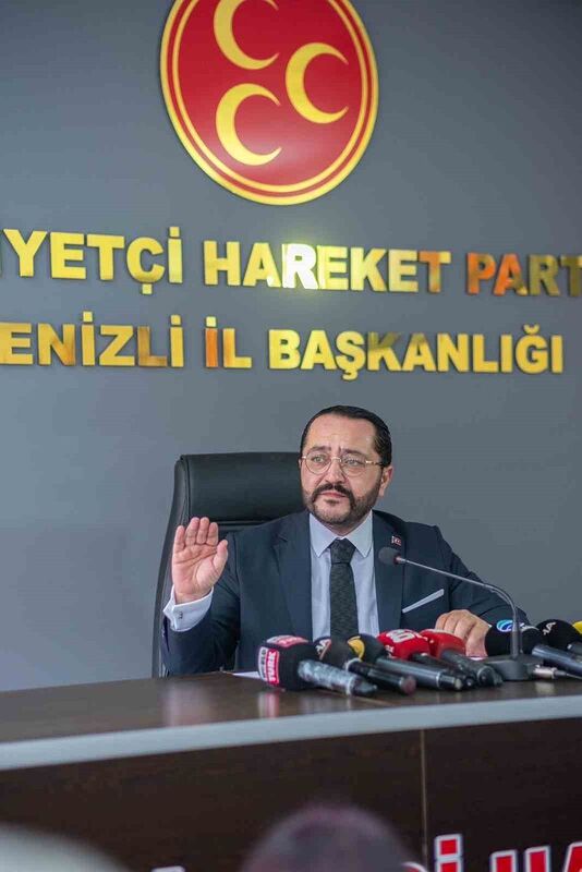 MHP DENİZLİ İL BAŞKANI MEHMET ALİ YILMAZ