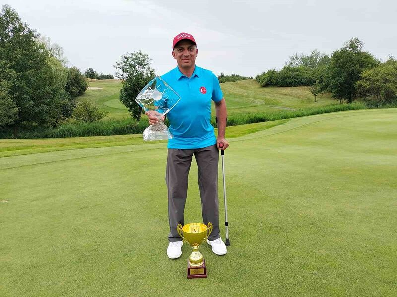 MİLLİ GOLFÇÜ MEHMET KAZAN, ÇEKYA'DA DÜZENLENEN CZECH DİSABLED GOLF MASTERS