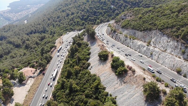 FETHİYE-MARMARİS KARAYOLU SAKAR GEÇİDİNDE