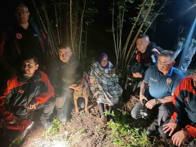 Ordu’da kaybolan Alzheimer hastası kadın sağ olarak bulundu