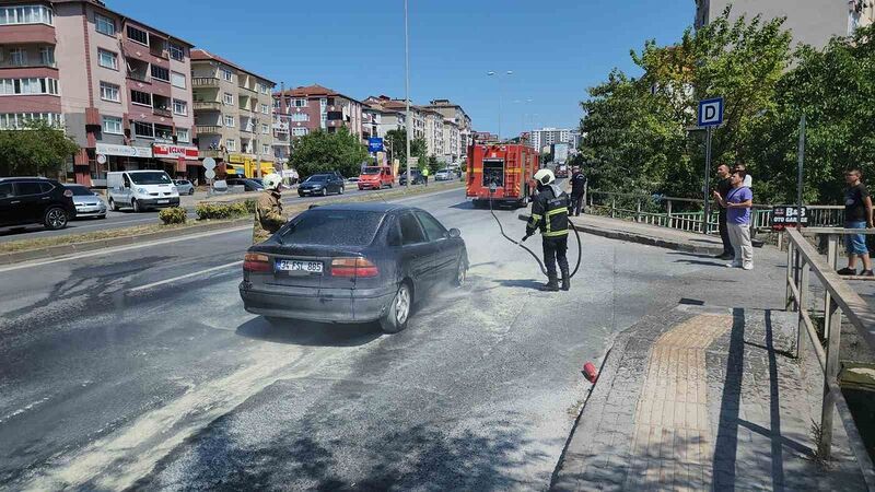 ZONGULDAK'IN KDZ.EREĞLİ İLÇESİNDE OTOMOBİLİN