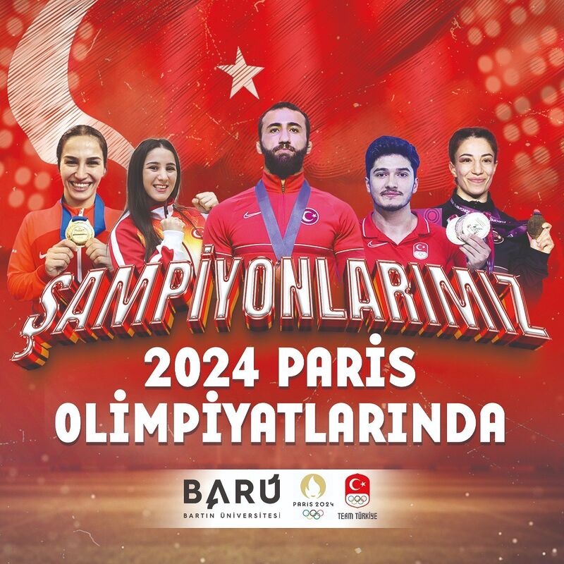 Paris Olimpiyatları’nda Türkiye’yi temsil edecek 5 sporcu BARÜ’den