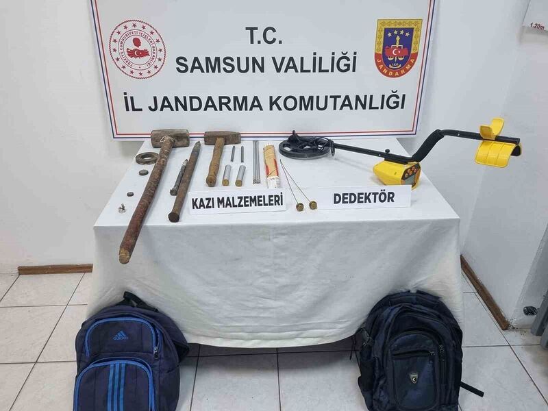 SAMSUN'DA JANDARMA EKİPLERİ KAÇAK