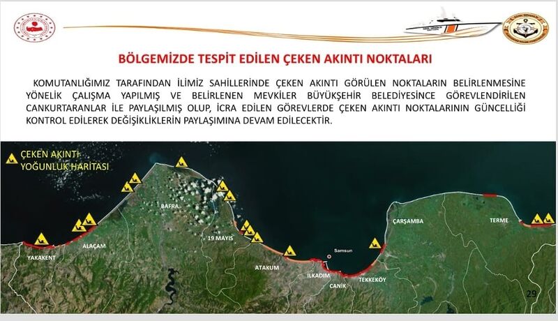 SAMSUN’DA 204 KİLOMETRELİK KIYI