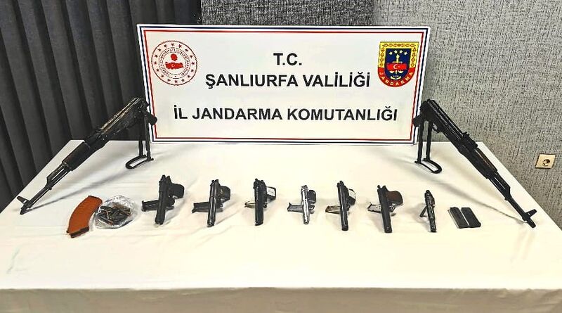 ŞANLIURFA’DA SİLAH KAÇAKÇILIĞI OPERASYONUNDA