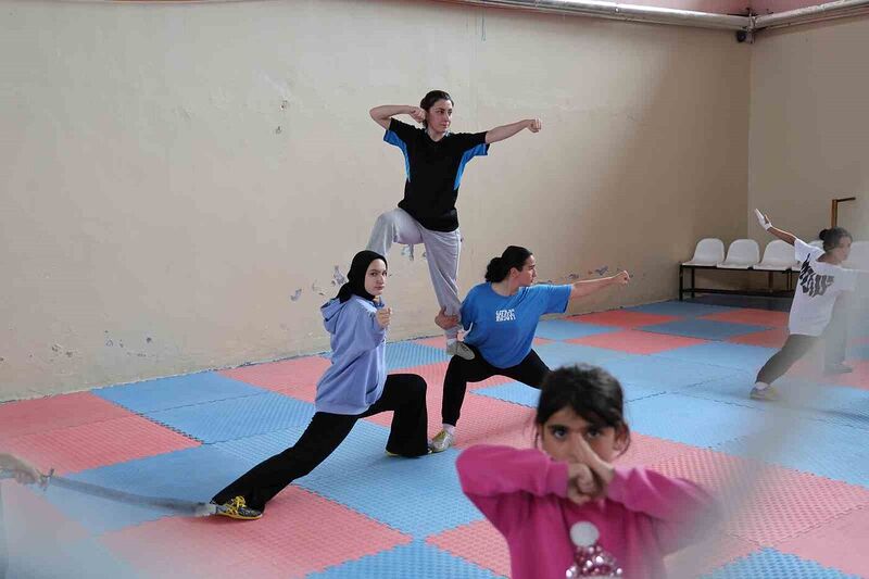 SİVAS’IN ŞARKIŞLA İLÇESİNDE WUSHU