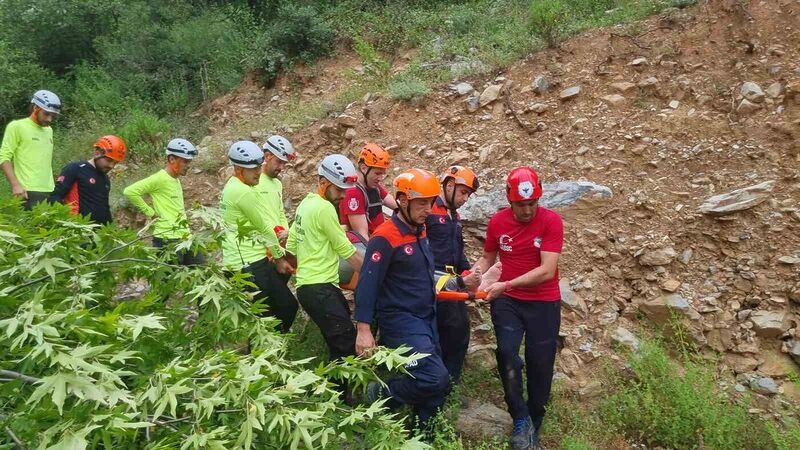 KAHRAMANMARAŞ’TA ŞELALE KANYONUNDA YÜRÜYÜŞ