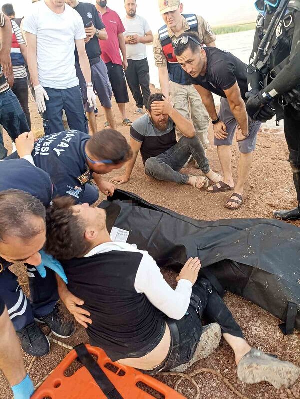 HATAY’DA SERİNLEMEK İÇİN BARAJA