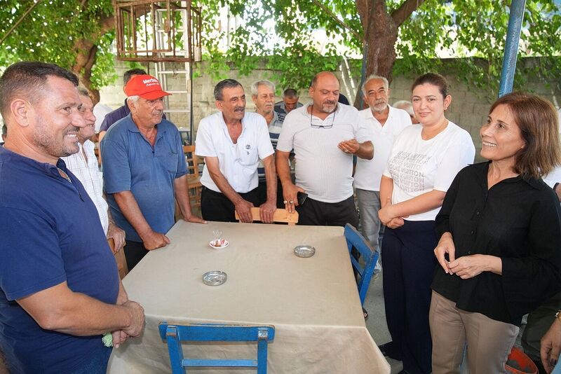 SEYHAN BELEDİYE BAŞKANI OYA TEKİN, HADIRLI, MIDIK, AYDINLAR, BARIŞ VE