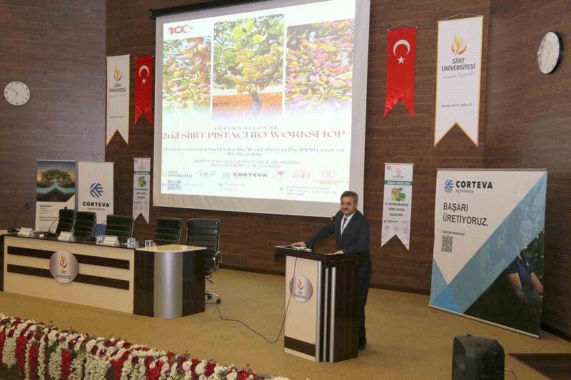 Siirt Üniversitesi’nde “2. Uluslararası Siirt Fıstık Çalıştayı” düzenlendi