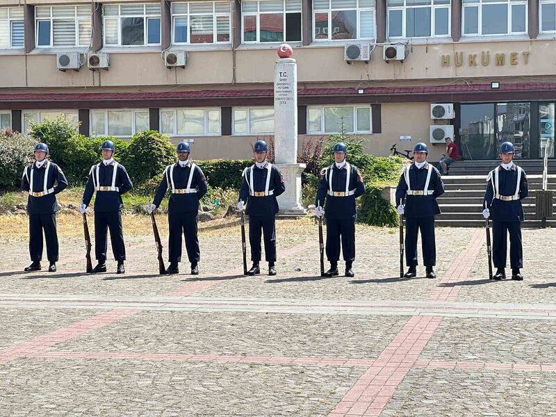 Sinop’ta jandarmanın 185. yılı töreni