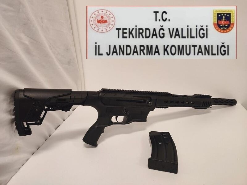 TEKİRDAĞ’DA JANDARMA EKİPLERİNİN SÜLEYMANPAŞA,