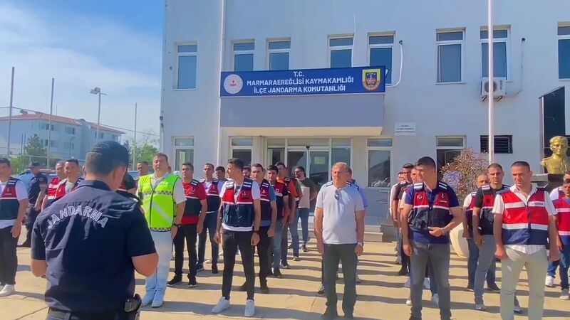 TEKİRDAĞ’DA JANDARMA TARAFINDAN VATANDAŞLARIN