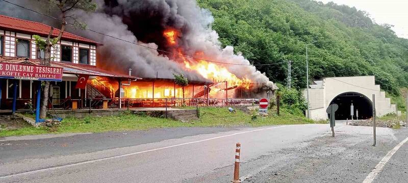 TRABZON'UN DERNEKPAZARI İLÇESİNDE BİR