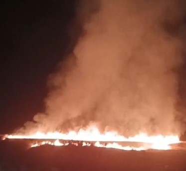 TUNCELİ’DE ÇIKAN YANGINDA, 100