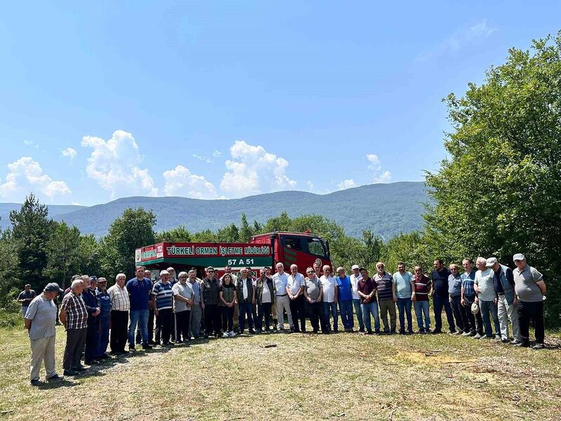 Türkeli’de vatandaşlara yangın eğitimleri