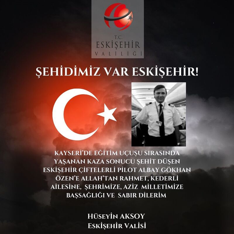 ESKİŞEHİR VALİSİ HÜSEYİN AKSOY,