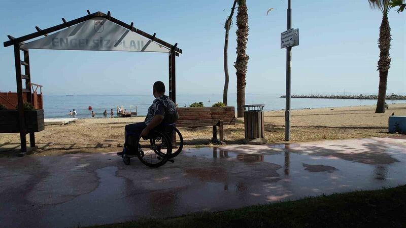 Yalova’da atıl hale gelen “Engelsiz Plajı’nın son durumu tepki çekti