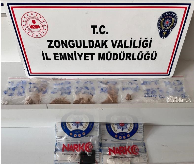 Zonguldak’ta narkotik operasyonu: 9 şüpheli yakalandı