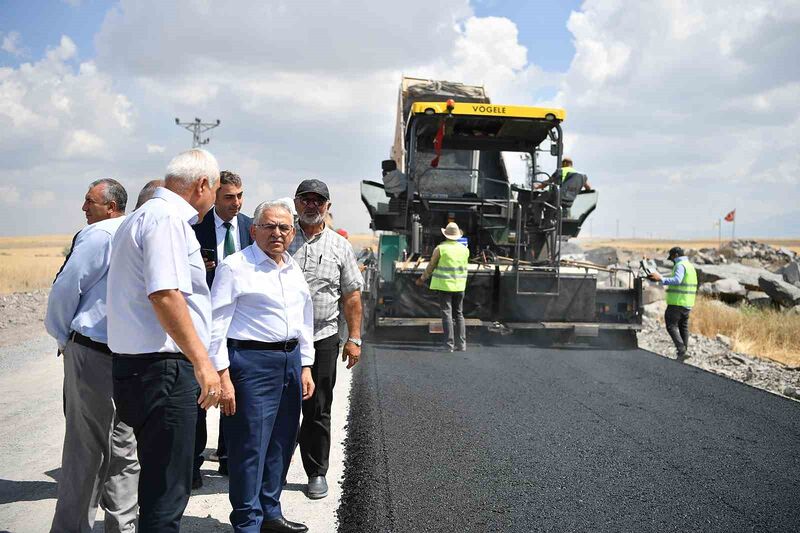 10 mahalleyi ilgilendiren 50 milyon TL’lik asfalt çalışması başladı